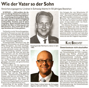 Nürnberger Nachrichten 05.12.2010 - Lindner Versicherungsbüro